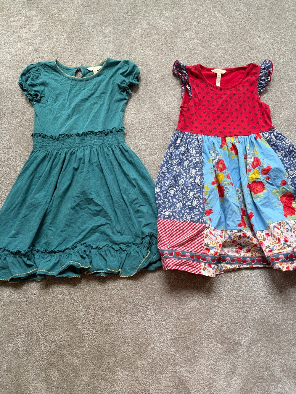Matilda Jane Ruffle Short-Sleeve Dresses